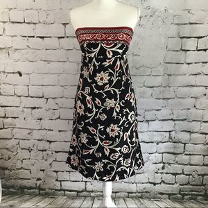 LAUNDRY STRAPLESS DRESS SIZE 4 *